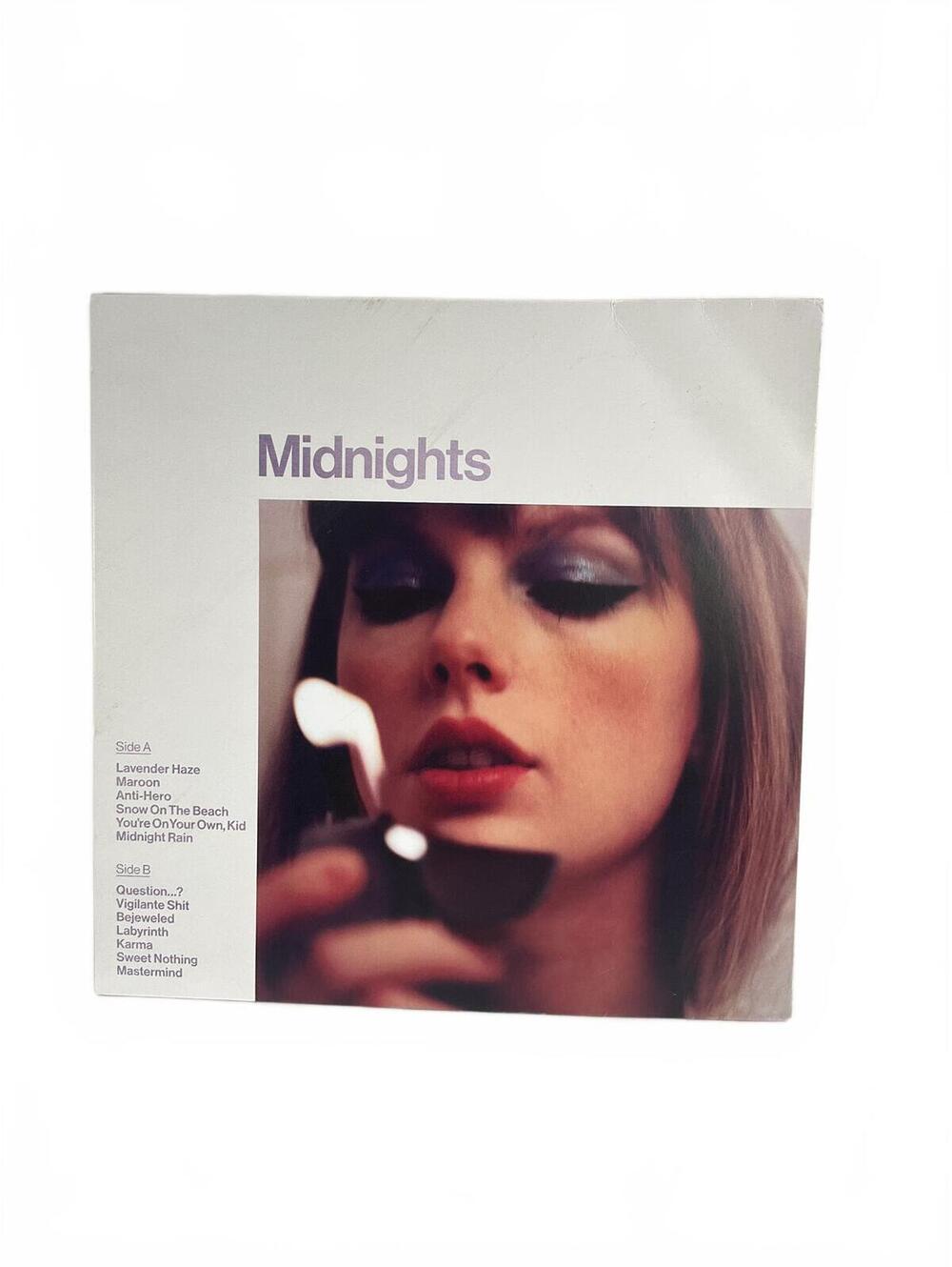 Taylor Swift Midnights Purple Vinyl LP Record b1
